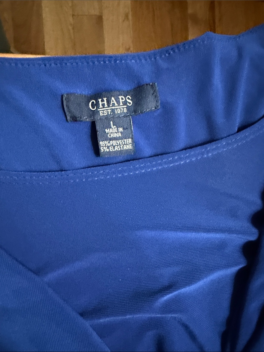 Ralph Lauren - Chaps Blue Strech Dress